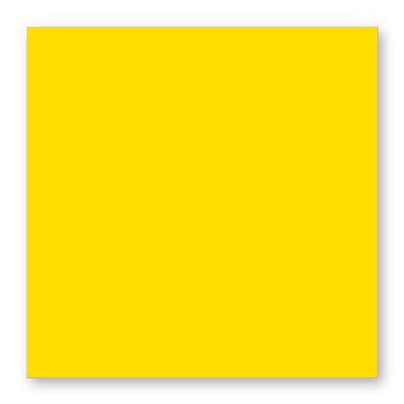 Pollen - 25 cartes carrées 16 x 16 cm - Jaune soleil