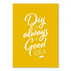Carte postale - DIY is always a good idea