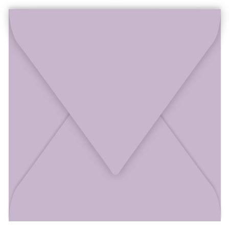 Pollen - 20 enveloppes carrées 16.5 x 16.5 cm - Glycine