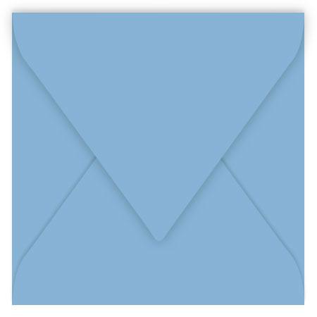 Pollen - 20 enveloppes carrées 14 x 14 cm - Bleu lavande