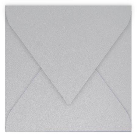 Pollen - 20 enveloppes carrées 14 x 14 cm - Argent