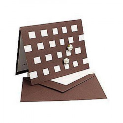 Vergé de France - 25 enveloppes doublées - extra blanc