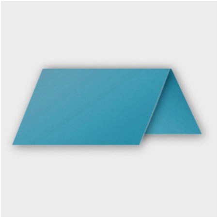 Marque-places - bleu turquoise - 85 x 80 cm - 25 pcs