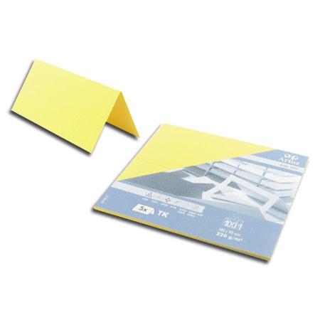 5 marque places - jaune clair