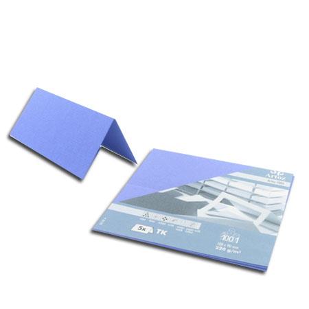 5 marque places - bleu violet