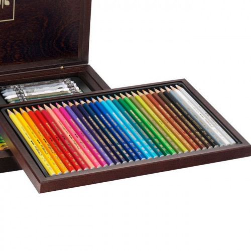 Coffret cadeau de 30 crayons Prismalo et 40 pastels Neocolor II