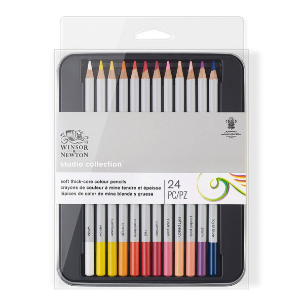 Set de 24 crayons de couleur Studio