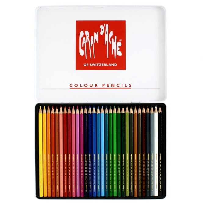 Crayons de couleur aquarellables Swisscolor - 30 pcs