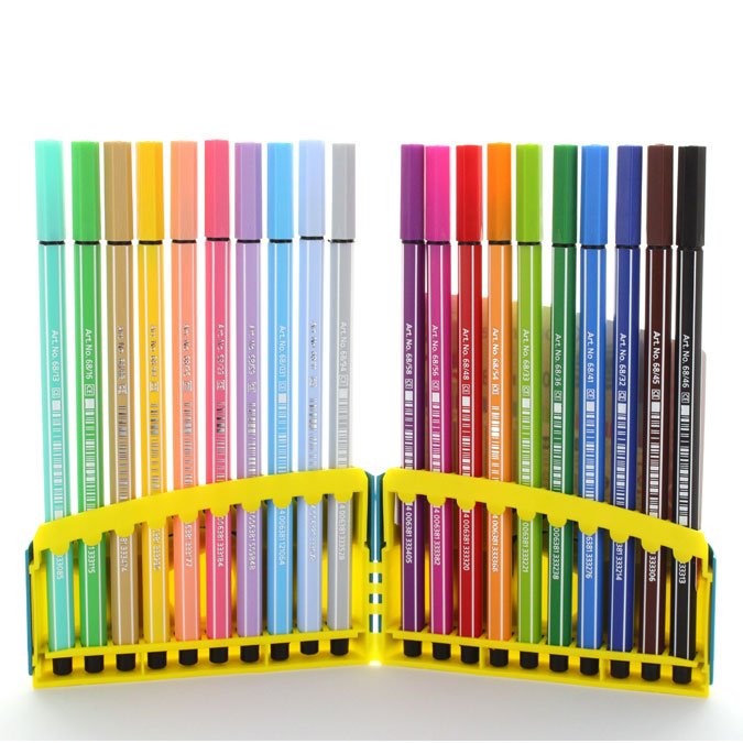 20 feutres Colorparade Pen 68 dont 10 pastels - Scrapmalin