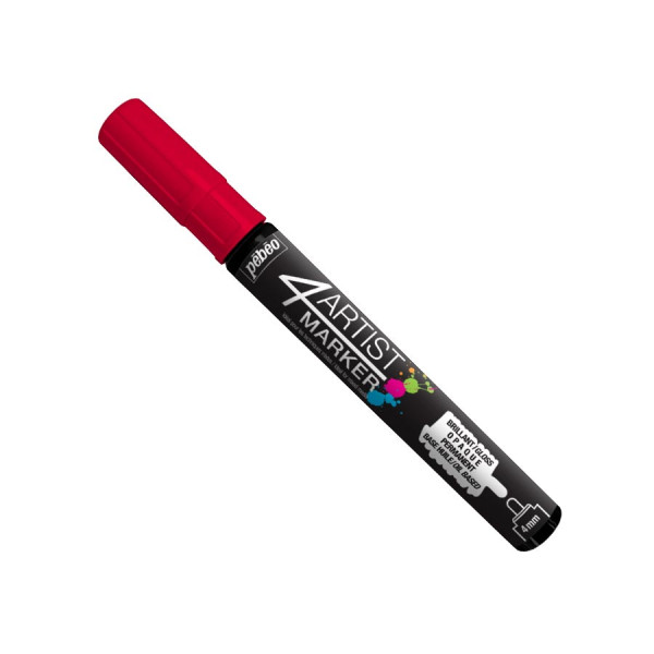 4Artist Marker - 4 mm -  rouge