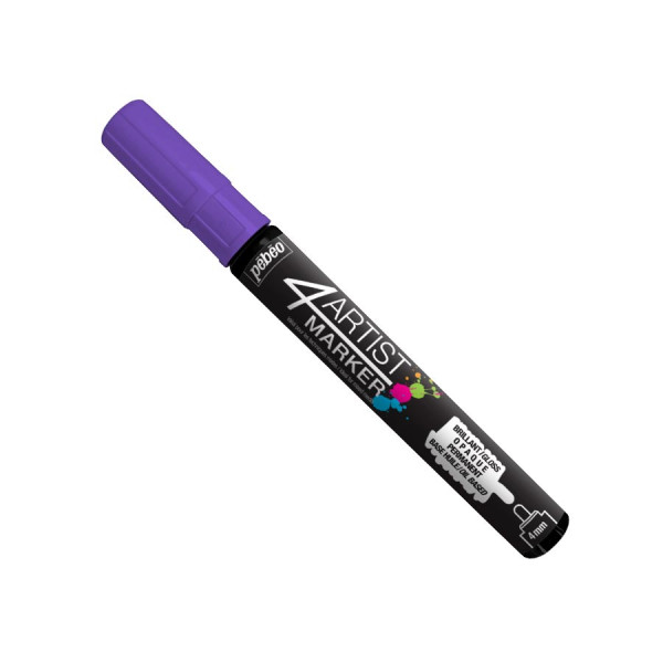 4Artist Marker - 4 mm -  violet