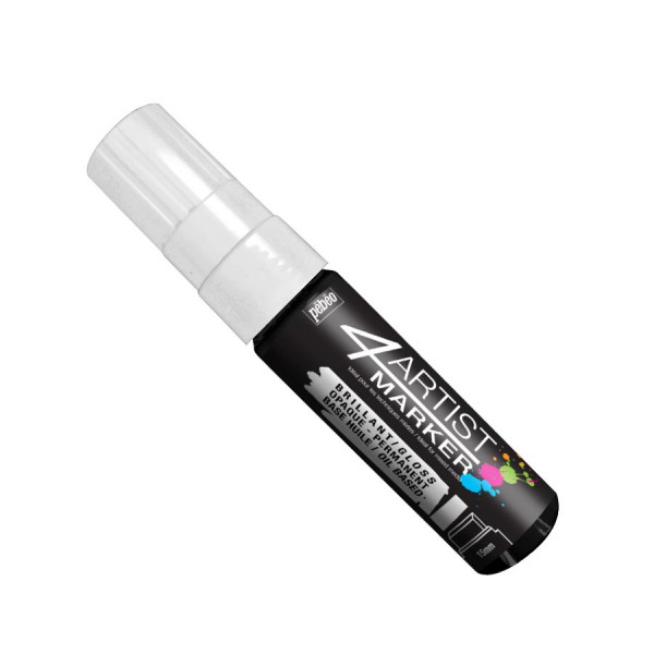 4Artist Marker - 15 mm -  blanc