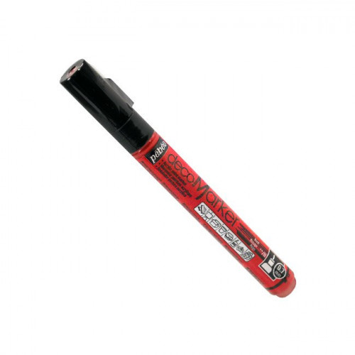 DecoMarker - Feutre peinture pointe extra-fine 0,7 mm - Rouge