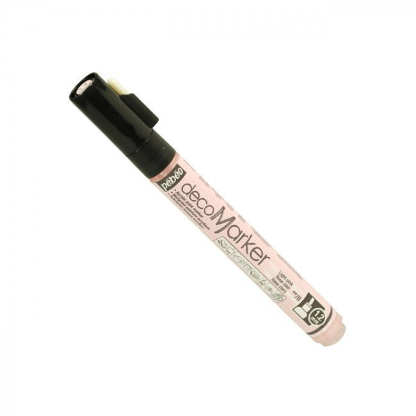 DecoMarker - Feutre peinture pointe ronde 1,2 mm - Rose clair