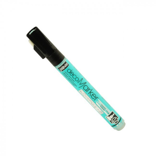 DecoMarker - Feutre peinture pointe ronde 1,2 mm - Turquoise