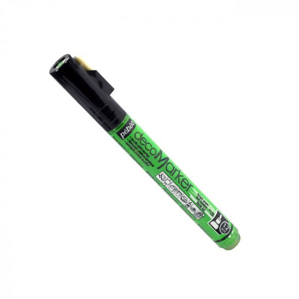DecoMarker - Feutre peinture pointe ronde 1,2 mm - Vert lumière