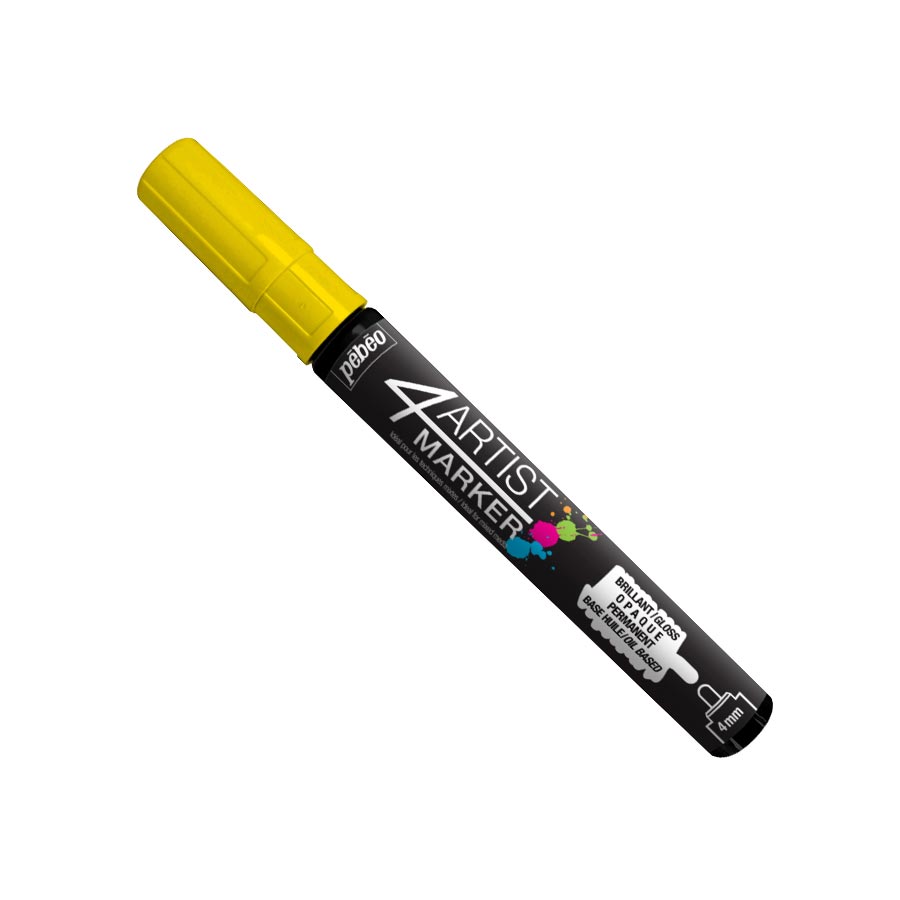 4Artist Marker - 4 mm - jaune