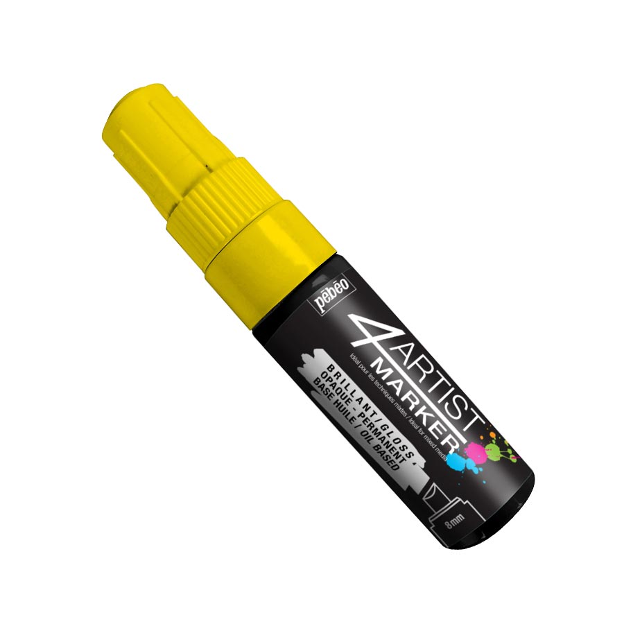 4Artist Marker - 8 mm - jaune