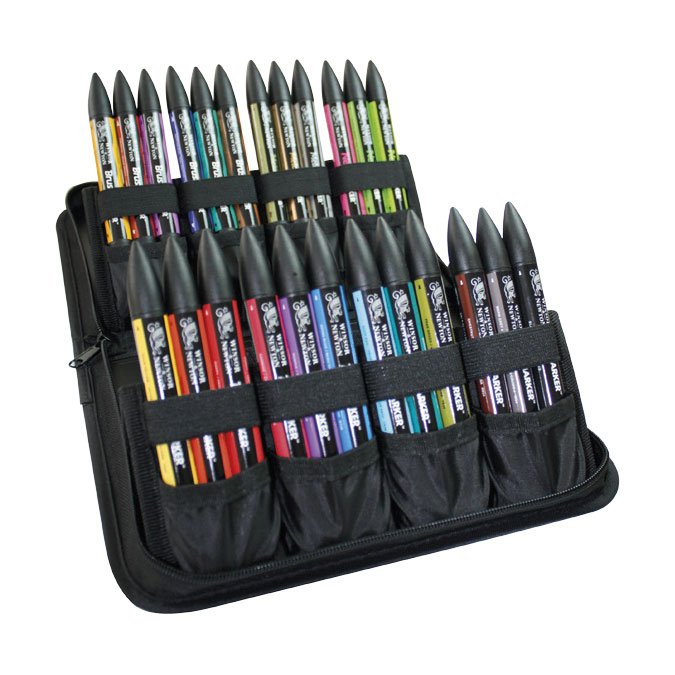 Trousse de 24 Marqueurs assortis Mixed Marker - Scrapmalin