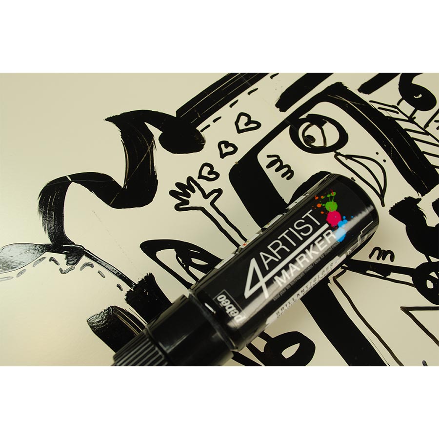 4Artist Marker - 15 mm -  argent