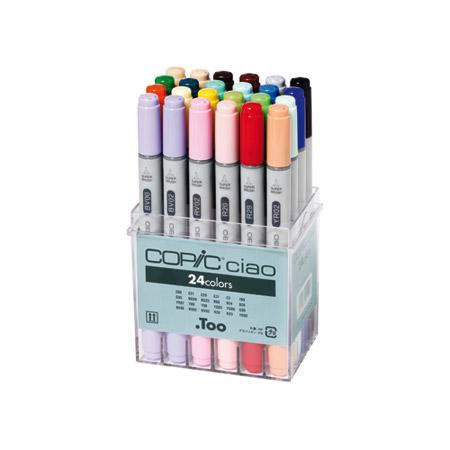 COPIC Ciao - Set de 24 marqueurs