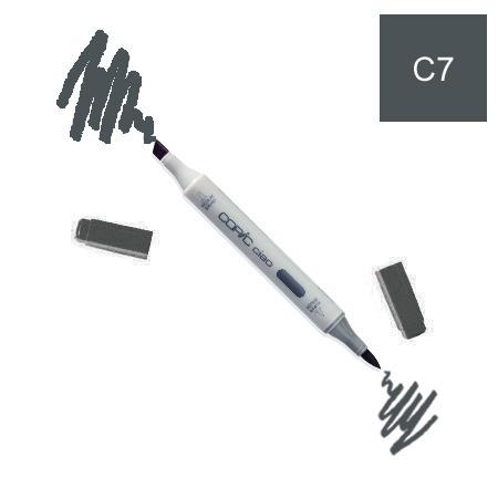 COPIC Ciao - C7 - Cool gray N° 7