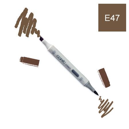 COPIC Ciao - E47 - Dark brown