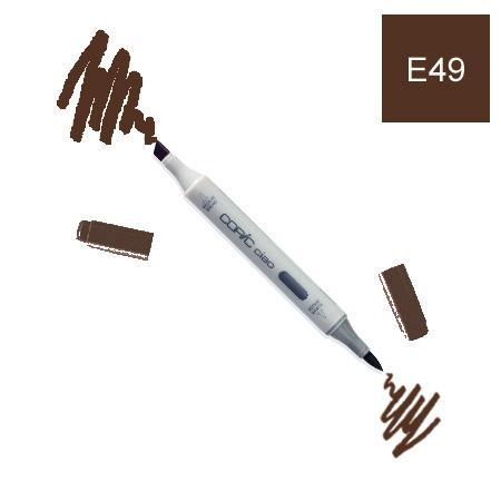 COPIC Ciao - E49 - Dark bark