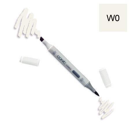 COPIC Ciao - W0 - Warm gray N° 0