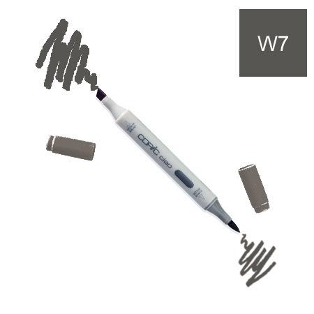 COPIC Ciao - W7 - Warm gray N° 7