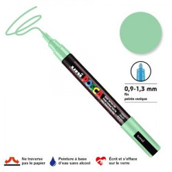 Marqueur Posca pointe conique - Trait fin 0,9-1,5 mm - Vert clair