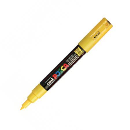 Marqueur Posca trait extra fin 1 mm - Boite de 7 couleurs assorties