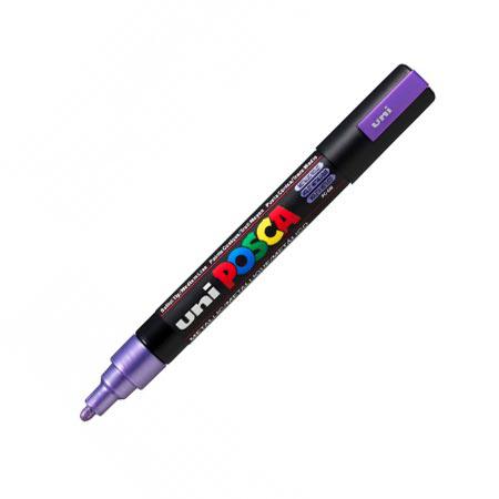 Marqueur Posca trait moyen 2,5 mm - Boite de 8 couleurs assorties NC08