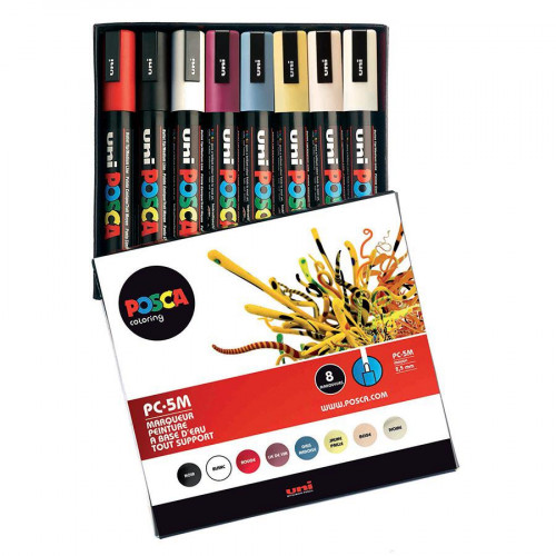 Crayon de couleur à la Cire & Huile Posca chez Rougier & Plé