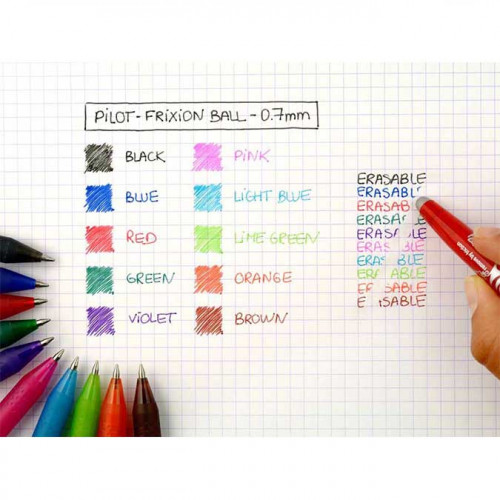 FriXion Ball - Roller encre gel - choco