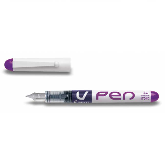 Pilot V Pen - Stylo plume - violet - 0,4 mm - pointe moyenne