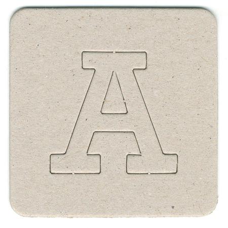 Chipboard - Raw goods squares Upper - A