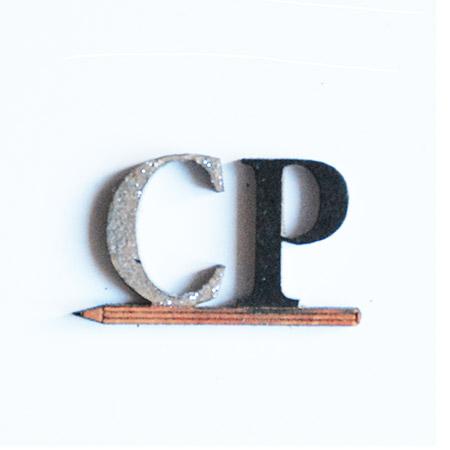 Mot en bois médium - CP - 3,3 x 1,9 cm