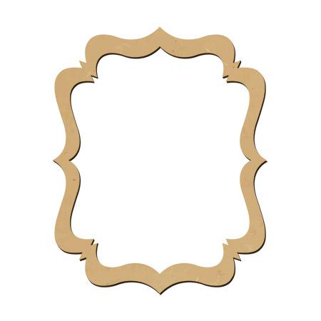 Support en bois médium - Cadre pointe - 12 x 15 cm