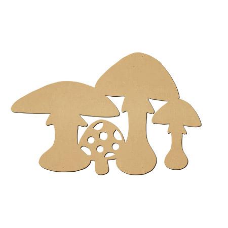 Frise champignons - 3,5 x 5,5 cm