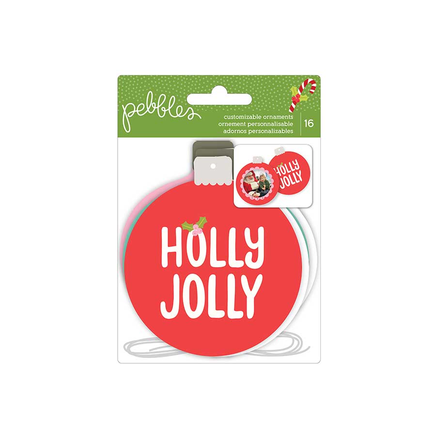 Holly Jolly - Ornaments - 16 découpes