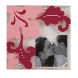Stickers - Fleurs velours anis