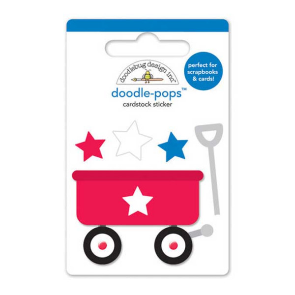Stickers 3D Doodle Pops - Petit wagon