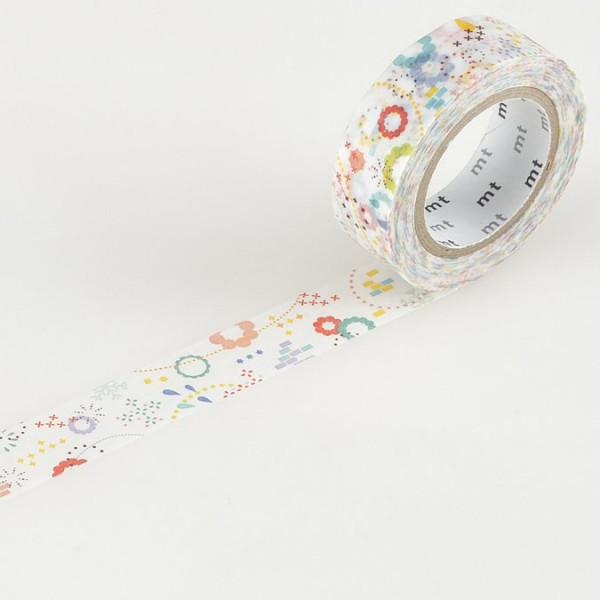 Masking Tape - Pop multicolore - 1,5 cm x 10 m