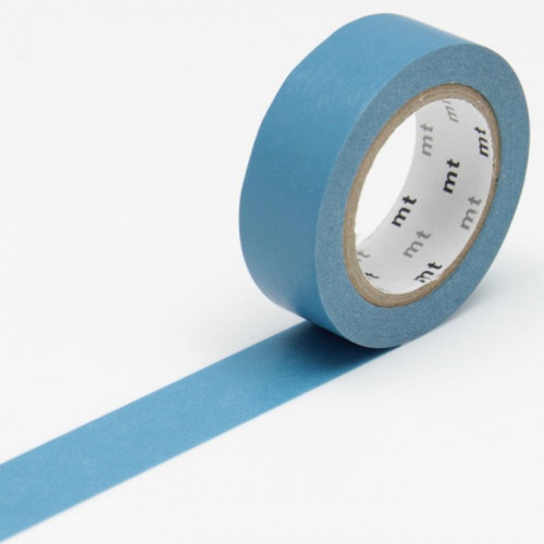 Masking Tape - Uni bleu roi - 1,5 cm x 10 m