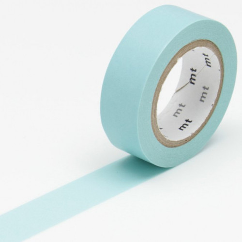 Masking Tape - Uni bleu layette - 1,5 cm x 10 m
