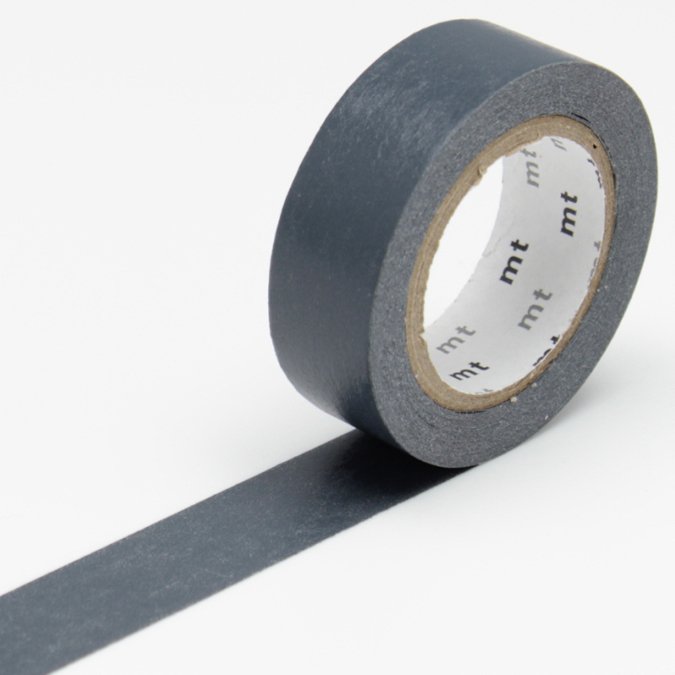 Masking Tape - Uni pétrole - 1,5 cm x 10 m