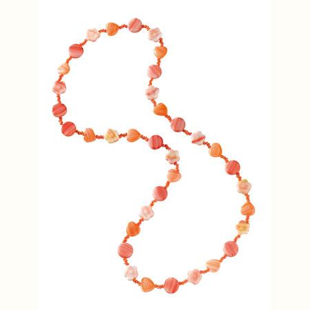 Ass perles charme féerique - Orange