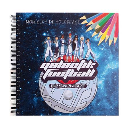 Galactik Football - Bleu - Carnet de coloriage # 2