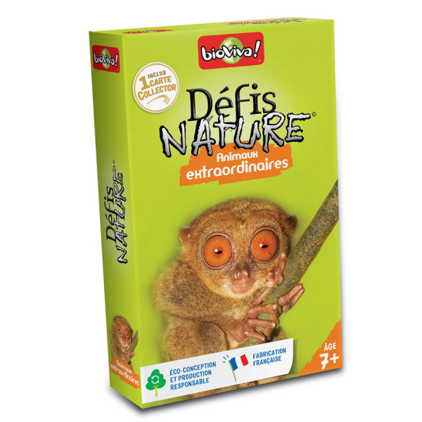 Jeu Défis Nature Animaux extraordinaires